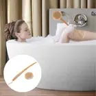 Removable Bath Brush Back Scrubber for Shower Long Handle Elder Elderly