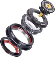 ZTTO Bike Headset, 44mm 56mm MTB Threadless Sealed Bearing 45 Degree ZS44 ZS56 Tapered Straight Fork Steerer, 4456ST