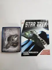Eaglemoss Star Trek Voth Research Vessel #62 with Magazine NIB