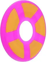 Silicone Dog Flying Disc Interactive Fetch for Dogs Chewing Plaything Durable and Lightweight Training Disc for Outdoor Fun for Breeds