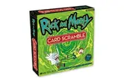 Aquarius Rick & Morty Card Scramble Board Game Family Kids Adult Fun Play 12+