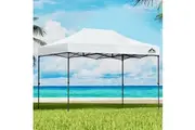 Instahut Gazebo Pop Up Marquee 3x4.5m Folding Tent Wedding Outdoor Camping Canopy Gazebos Shade White