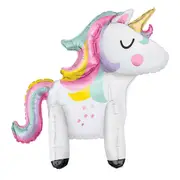 Unicorn Standing Air Fill Balloon 76cm