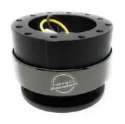 NRG BALL LOCK QUICK RELEASE STEERING WHEEL GEN 2.0 BLACK Titanium (SRK-200BK-TI) (for: Volkswagen)