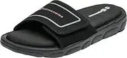 [alpine swiss] Gabe Mens Memory Foam Slide Sandals Adjustable Comfort Athletic Slide