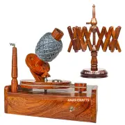 ELECTRIC WOODEN WINDER SET FOR YARN WINDER YARN KNITTING WINDER BALL WINDER