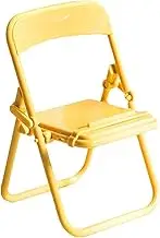 Chairs Phone Stand, 3.7x2.5x2in Cute Chair Mobile Stand, Travel Friendly Foldable Universal Candy, Portable Chair Phone Support, Chair Mobile Phone Holder, Multi Angle Cradle for Desk Bedroom Travel