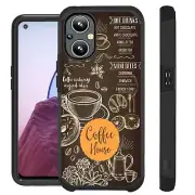 FUSION Case For OnePlus Nord N20 5G Hybrid Phone Cover COFFEE HOUSE