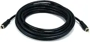 Monoprice 15ft Coaxial Audio/Video RCA Cable M/M RG59U 75ohm (for S/PDIF, Digital Coax, Subwoofer, and Composite Video)