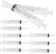 HAWILLOSCH 10ml Liquid Plastic Dropper Glue Injector Tool for Diy Craft Perfume Home Use