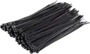 Black Zip Ties 8 Inch 2000 Pack Bulk Heavy Duty Self Locking Zipties 8" UV...