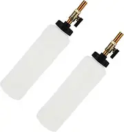 Zerodeko 2Pcs Brake Bleed Bottles Durable Fluid Extractors for Efficient Oil Change Refill Compatible with Various Car Models Professional Brake Fluid Replacement Tools