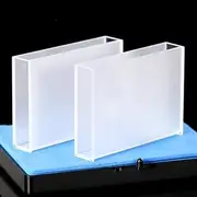 2PCS Quartz Cuvette (60mm)/Quartz Cuvette