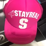 STAYREAL 粉紅鴨舌帽