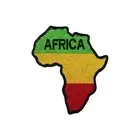 Africa Simple Embroidery Iron on Sew on Patch Badge For Clothes