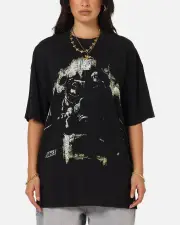 [73 Studio] 73 Studio X Fallout '08 Fallout 3 Vintage T-shirt Black Acidwash - Size L L Black Acidwash