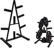 Olympic Weight Plate Storage Rack - Home Gym Weight Plate Tree - Store 250kg+