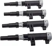 Compatible With Vauxhall For Vivaro F7 2.0 16V 2001 2002 2003 2004 2005 2006 Automobile Engine Ignition Coil Pack 4408389 4413233 91159996(4pcs)
