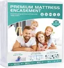 Zippered Mattress Encasement Water proof Protector By Trendshphere Home
