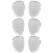 3 Pairs Half Size Pad Support Pads Sponge Shoes Insert Toe Forefoot