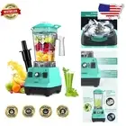 High-Speed 1800W Blender with Stainless Steel Blades - Ideal for Smoothies & Ice