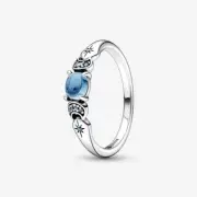 *BRAND NEW* Pandora Disney Aladdin Princess Jasmine Blue Crystal Ring 192344C01