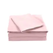 Royal Comfort Bedding Sheet Set/2x Pillowcases Blended Bamboo Bubble Bath