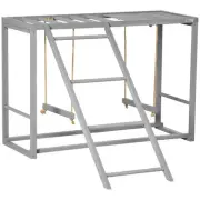PawHut Chicken Swing: Wooden Coop Accessory