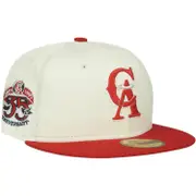 New Era 59Fifty Fitted Cap - MLB California Angels 35th White 7 1/2 - (59,6cm)