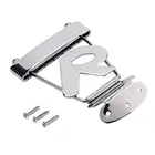Acoustic Guitar Bass Accessories of Tailpiece Bridge Chrome R