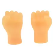 2pcs/set Funny Simulation Left Right Mini Hands Puppets Children Toy Rock