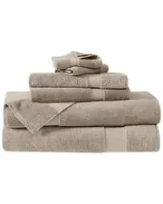 Borghese Roma Oversized Luxe Turkish Cotton 6pc Towel Set