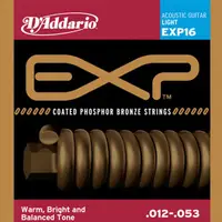 在飛比找蝦皮購物優惠-【陸比音樂．實體店】 D'addario EXP16 民謠吉