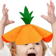 [Generic] Halloween Pumpkin Headband, Elastic Pumpkin Headwear, Stylish Pumpkin Hat Headbands for Halloween Costume Party, for Adults and Kids