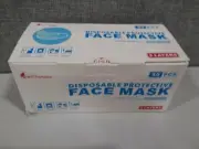 3-Layer Disposable Face Mask, 50 Count