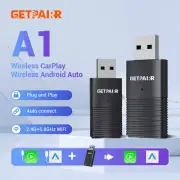 PAIRR MINI 2-in-1 Adapter Wireless Carplay/Android Auto Adapter USB Plug & Play