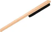 Healeved Sheet Multipurpose Scrub Brush for Clothing Hats Soft Bristles Wood Handle Compact Design for Home Travel Cleaning for Coats Blankets Gentle Lint Remover
