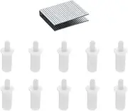 YINETTECH 40PCS Plantation Shutter Repair Tool Set Including 20 Spring Loaded Shutter Pins and 20 Tilt Rod Louvers Staples Household Windows Shutter Fasteners