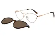 Polaroid PLD 6157/CS with Clip-On DDB/SP Women Eyeglasses
