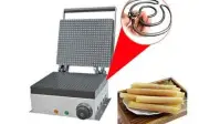 Electric ice cream cone machine cone maker waffle machine Crispy Ice Cream