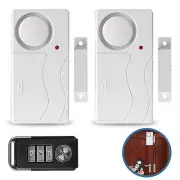 Wireless Door Window Alarm Sensor Magnetic Security Anti-theft With Remote US