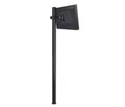 ATDEC Spacedec Display Donut Pole 1150mm Black Monitors Arms and Stands - SD-DP-1150