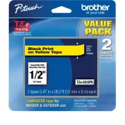 Brother P-touch TZe TZe631 Label Tape TZE6312PK