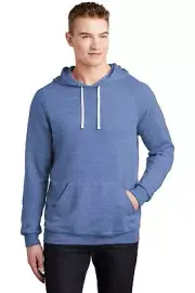 90M JERZEES Snow Heather French Terry Raglan Hoodie