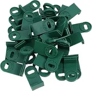 50pcs Greenhouse Accessories Corner Clips Fixing Shading Clips Support Hooks Plastic Fasteners for Greenhouse