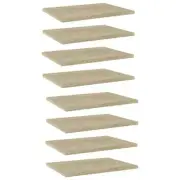 8pcs Replacement Shelf Panel For Book Cabinet Chipboard Bookshelf Boards 40x30cm