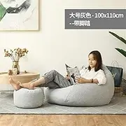 ZLYTQZHGBHD Home Cotton Linen Cloth Lazy Sofa ，Bean Bag Sofas Chair (Color : Style6)