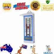 Brannan Max Min Thermometer Indoor Outdoor Wall Mount for Garden and Greenhouse