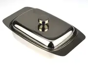 D.Line Stainless Steel Butter Dish With Lid