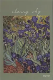 MR ALE ~ Irises by Vincent Van Gogh 4"x6" New 2023 Image Card 9810.3